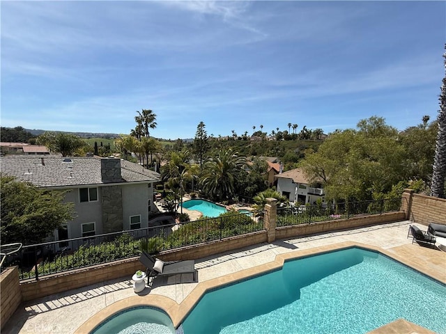 24705 Queens Ct, Laguna Niguel, CA 92677 - view of swimming pool with a fenced backyard and a patio