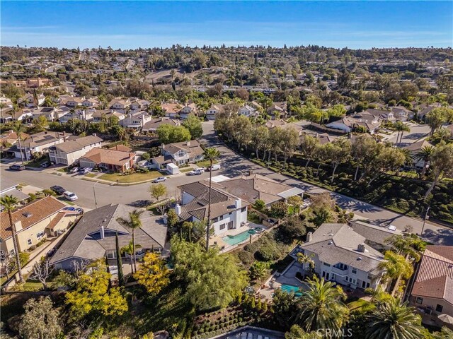24705 Queens Ct, Laguna Niguel, CA 92677 - aerial perspective of suburban area with a pool area
