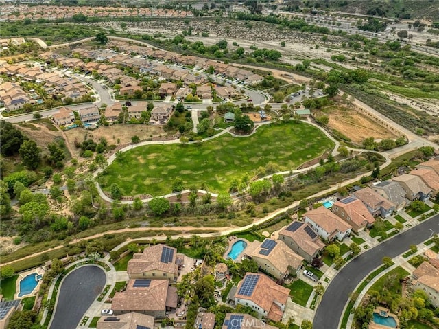 22620 Dragonfly Ct, Saugus, CA 91350 - aerial view of property and surrounding area featuring nearby suburban area