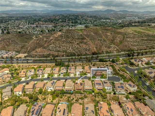 22620 Dragonfly Ct, Saugus, CA 91350 - view of property location featuring a mountain backdrop and nearby suburban area