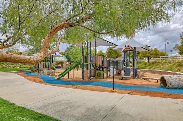 view of community play area
