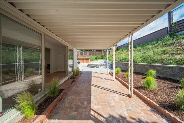 206 Calle De Sirenas, Redondo Beach, CA 90277 - view of patio with fence