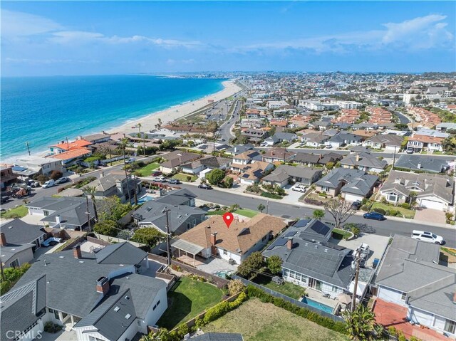 206 Calle De Sirenas, Redondo Beach, CA 90277 - aerial view of residential area featuring expansive beach