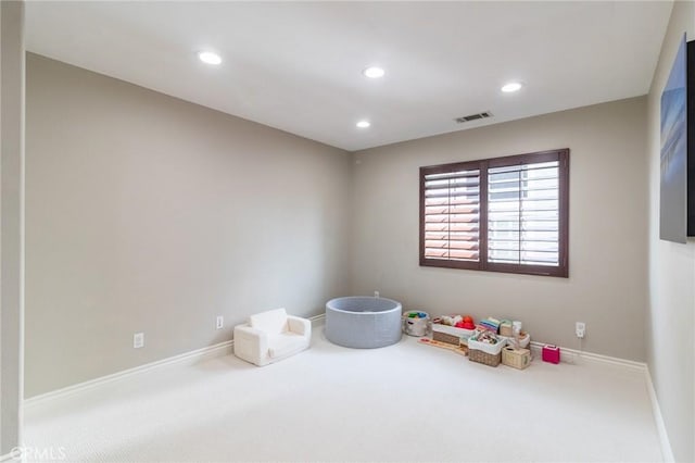 34072 Lily Rd, Yucaipa, CA 92399 - game room with carpet, recessed lighting, and baseboards