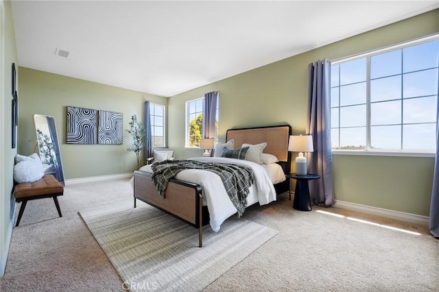 2438 Vista Del Sol Ln, Verne, CA 91750 - carpeted bedroom featuring baseboards and visible vents