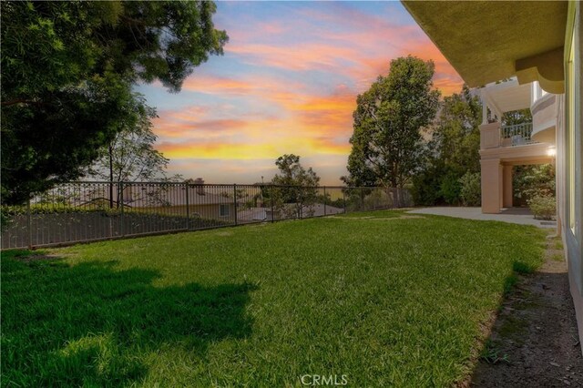 2438 Vista Del Sol Ln, Verne, CA 91750 - view of yard featuring a patio and fence