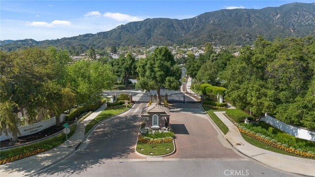 2438 Vista Del Sol Ln, Verne, CA 91750 - birds eye view of property featuring a mountain view