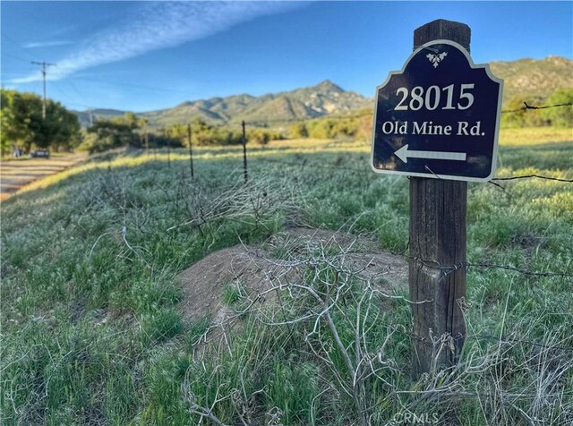 28015 Old Mine Rd, Ranchita, CA 92066 - exterior view of a mountain backdrop