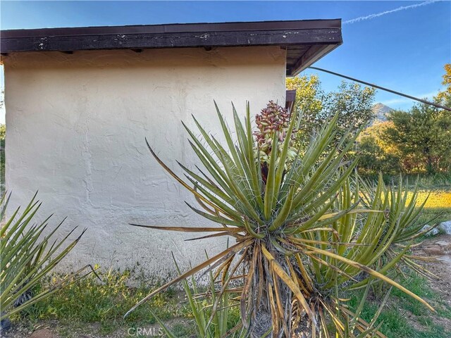 28015 Old Mine Rd, Ranchita, CA 92066 - exterior view of stucco siding
