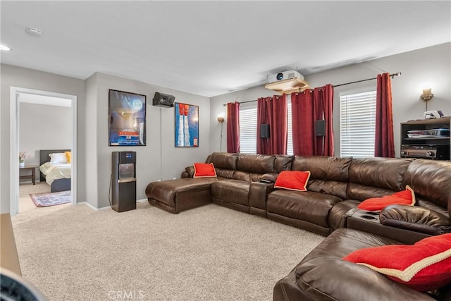 29081 Madrid Pl, Castaic, CA 91384 - carpeted living room with healthy amount of natural light and baseboards