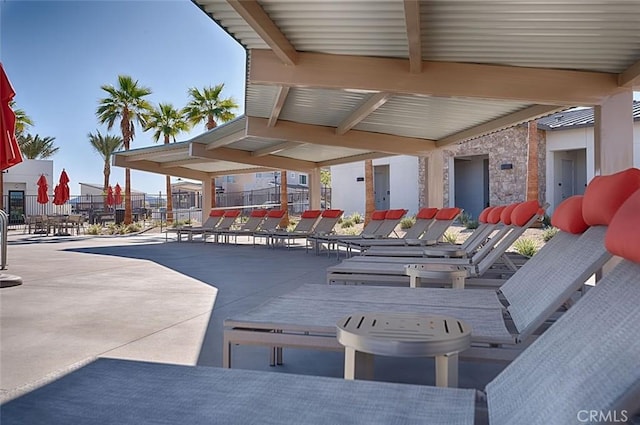 35719 Mccarthy St, Palm Desert, CA 92211 - exterior space with fence