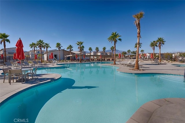 35719 Mccarthy St, Palm Desert, CA 92211 - community pool featuring a patio