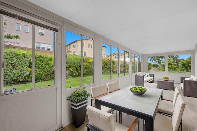 1109 Calle Del Baston, San Marcos, CA 92078 - sunroom / solarium with an outdoor hangout area