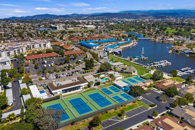 1109 Calle Del Baston, San Marcos, CA 92078 - bird's eye view of a water and mountain view