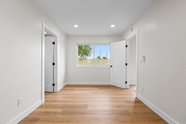 5061 Canosa Ave, San Diego, CA 92117 - interior space featuring recessed lighting, baseboards, and light wood finished floors