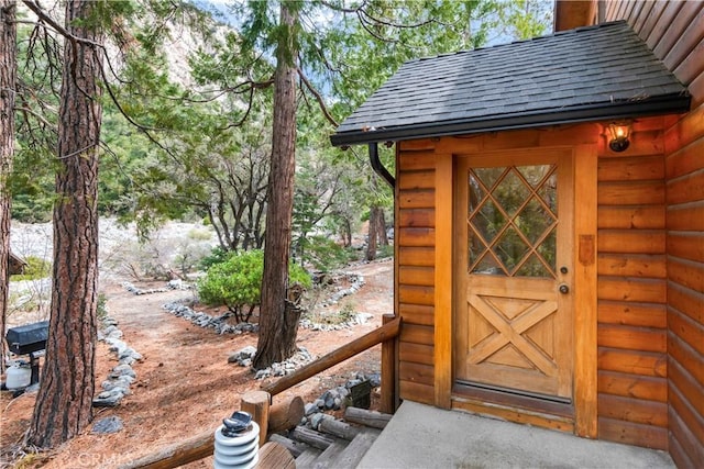 view of outbuilding with an outbuilding
