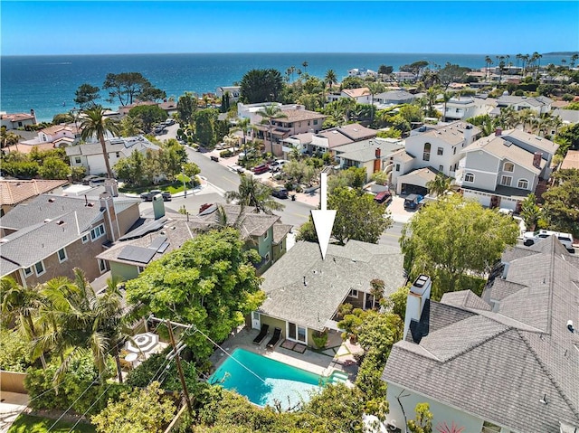 309 W Avenida Valencia, San Clemente, CA 92672 - bird's eye view featuring a water view and a residential view