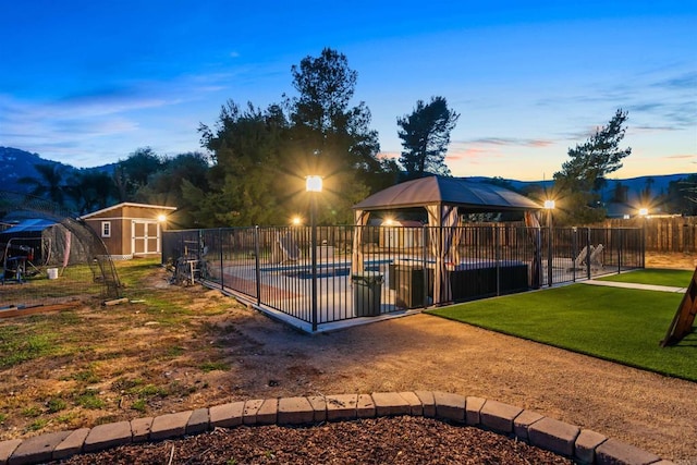 16016 Spangler Peak Rd, Ramona, CA 92065 - view of stable