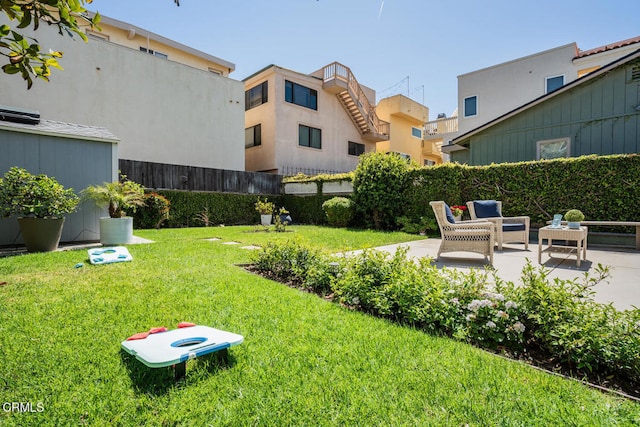3534 Ocean Dr, Oxnard, CA 93035 - view of yard featuring fence and a patio