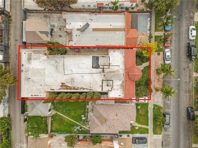 bird's eye view