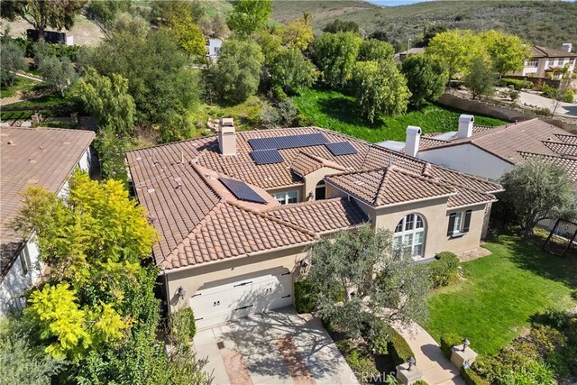 598 N Conejo School Rd, Thousand Oaks, CA 91362 - bird's eye view of a mountainous background