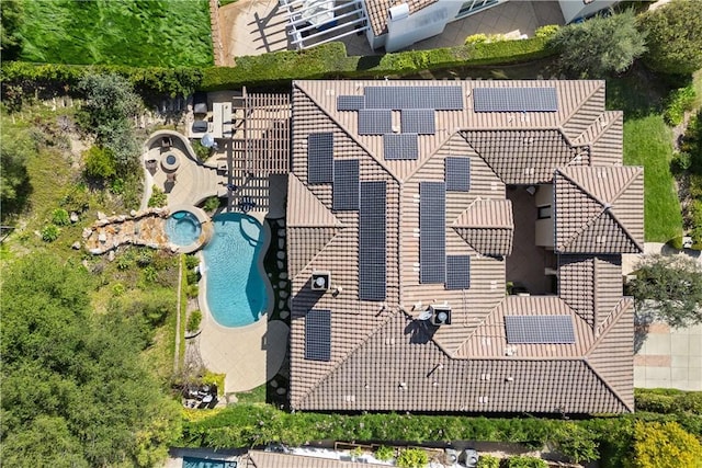 aerial view