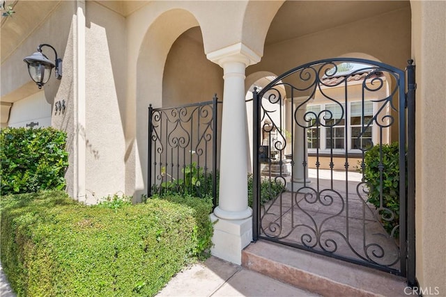 view of gate
