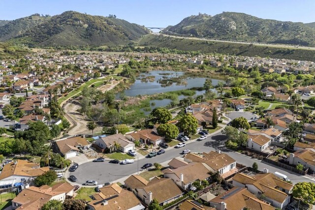 4972 Lake Shore Ct, Fallbrook, CA 92028 - view of property location featuring a water and mountain view and nearby suburban area