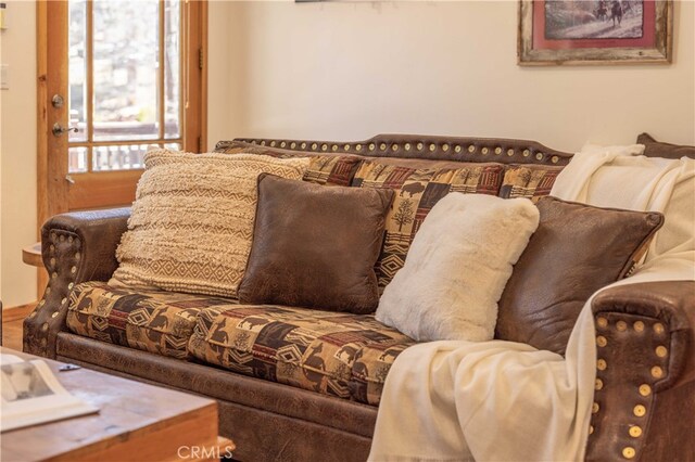view of living area
