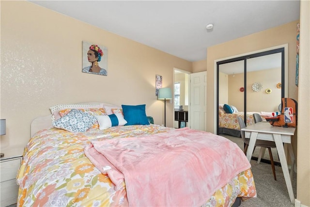 9375 Musselman Dr Unit A, Atascadero, CA 93422 - bedroom with carpet floors and a closet