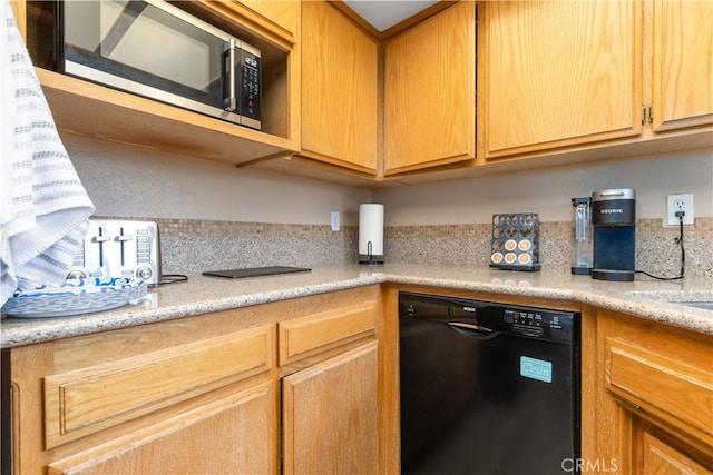9375 Musselman Dr Unit A, Atascadero, CA 93422 - kitchen with light countertops, stainless steel microwave, and dishwasher