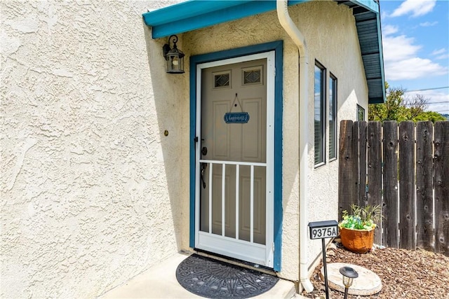 9375 Musselman Dr Unit A, Atascadero, CA 93422 - entrance to property featuring fence and stucco siding