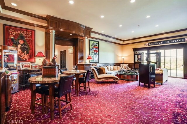 view of community lobby