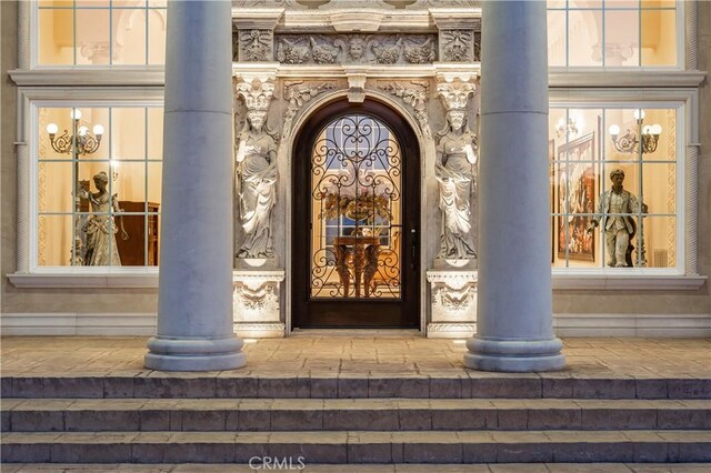 view of property entrance