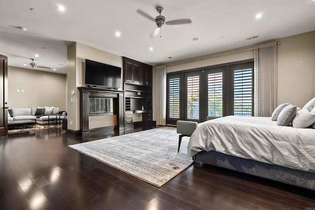 2890 Gate Fifteen Pl, Chula Vista, CA 91914 - bedroom with wood finished floors, recessed lighting, and baseboards