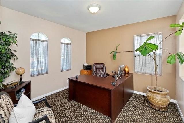 13744 Star Ruby Ave, Eastvale, CA 92880 - carpeted home office with baseboards