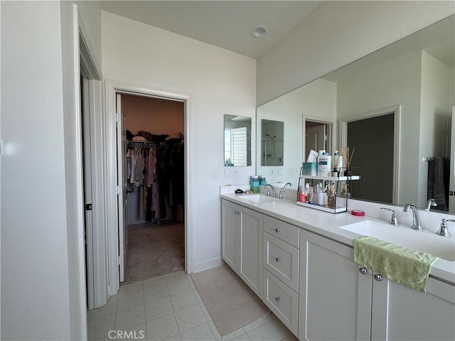 3530 E Delight Paseo Unit 205, Ontario, CA 91761 - full bath featuring a spacious closet and double vanity