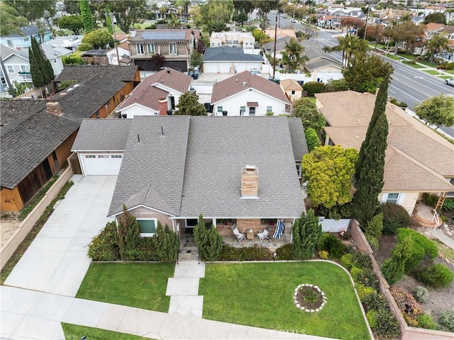 945 10th St, Huntington Beach, CA 92648 - drone / aerial view featuring a residential view