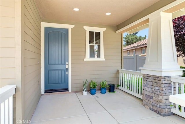 26121 Citron St, Loma Linda, CA 92354 - entrance to property featuring a porch