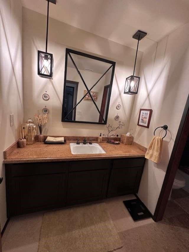 61 Paseo Esplendido, Camarillo, CA 93010 - bathroom featuring vanity and toilet