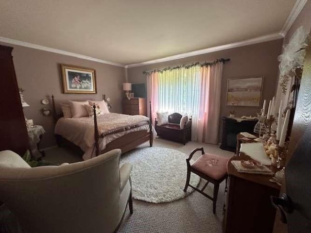 61 Paseo Esplendido, Camarillo, CA 93010 - bedroom featuring crown molding and carpet flooring