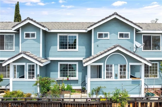 119 N Alhambra Ave Unit D, Monterey Park, CA 91755 - view of front of home with a tiled roof