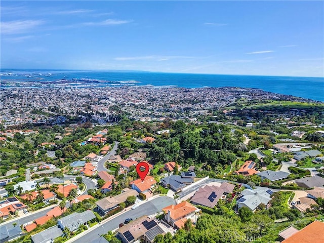 30062 Grandpoint Ln, Rancho Palos Verdes, CA 90275 - aerial overview of property's location with a large body of water and nearby suburban area