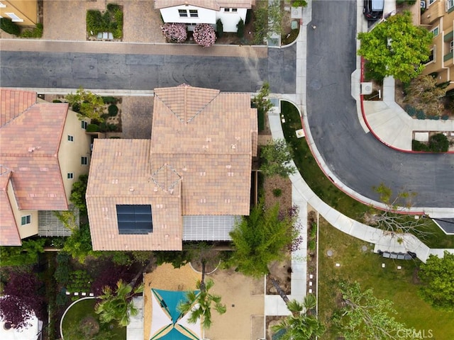 aerial view