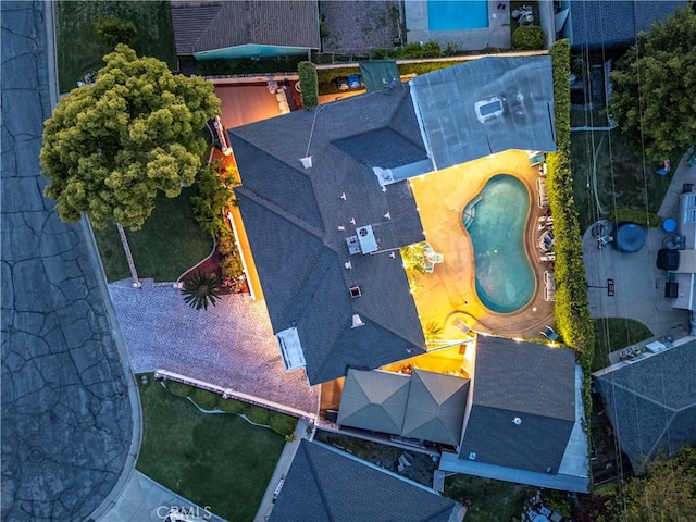 drone / aerial view