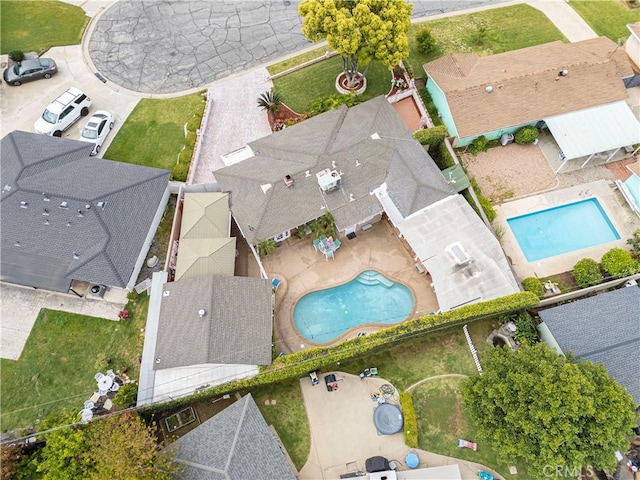 drone / aerial view