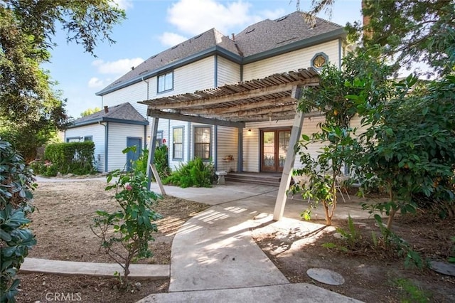 3716 Viader Dr, Modesto, CA 95356 - view of front facade featuring a pergola