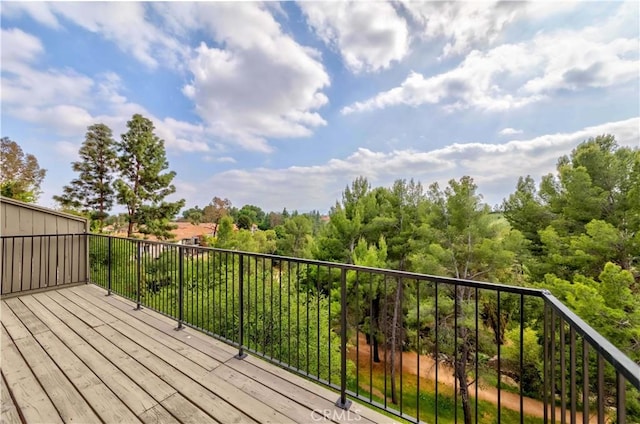 11449 Tampa Ave Unit 139, Porter Ranch, CA 91326 - view of wooden deck