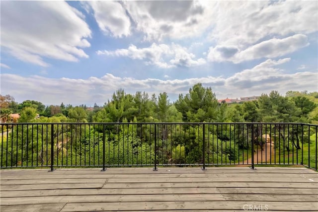 11449 Tampa Ave Unit 139, Porter Ranch, CA 91326 - view of wooden terrace