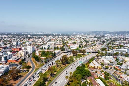 432 N Virgil Ave, Los Angeles, CA 90004 - aerial view with a city view